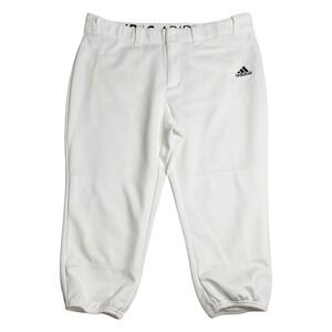 Adidas PH Pro Aeroready Softball Knicker Pants White Women XL